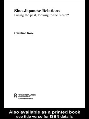 cover image of Sino-Japanese Relations